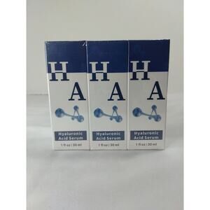 Abote Hyaluronic Acid Serum Moisturizing Face Anti-wrinkle 3-pack Sealed 4/2027